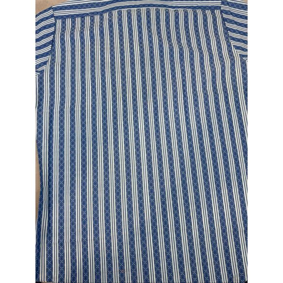 Vintage Sears Kings Road 1970s Button Up Shirt Dagger Collar Size Medium - Picture 10 of 10